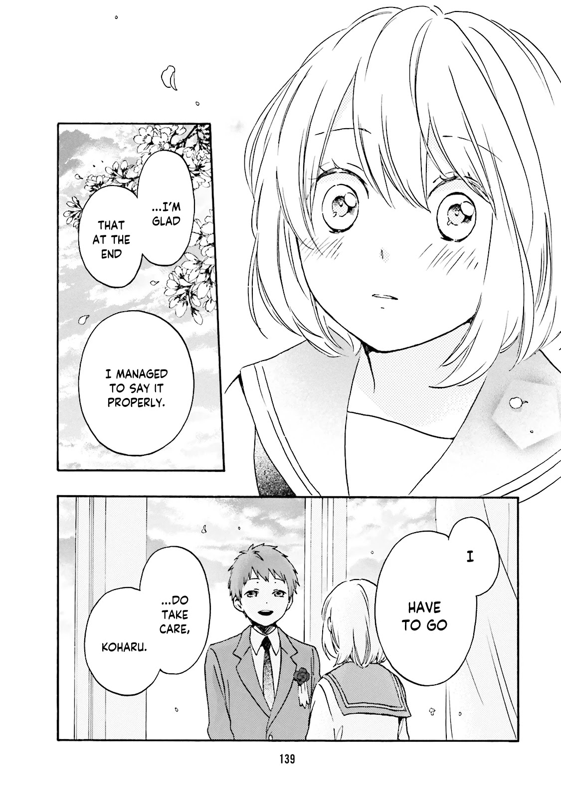 Kokoro Kimiiro Sakura Iro Chapter 36 #15