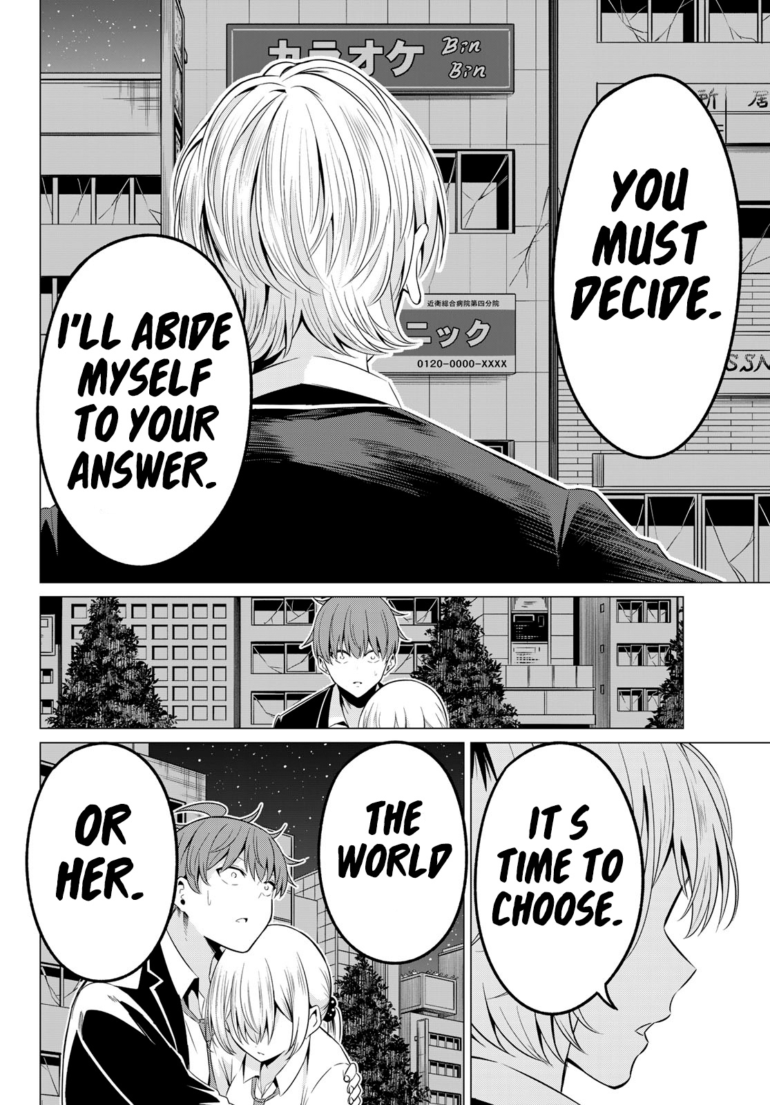 Sekai Ka Kanojo Ka Erabenai Chapter 37 #23