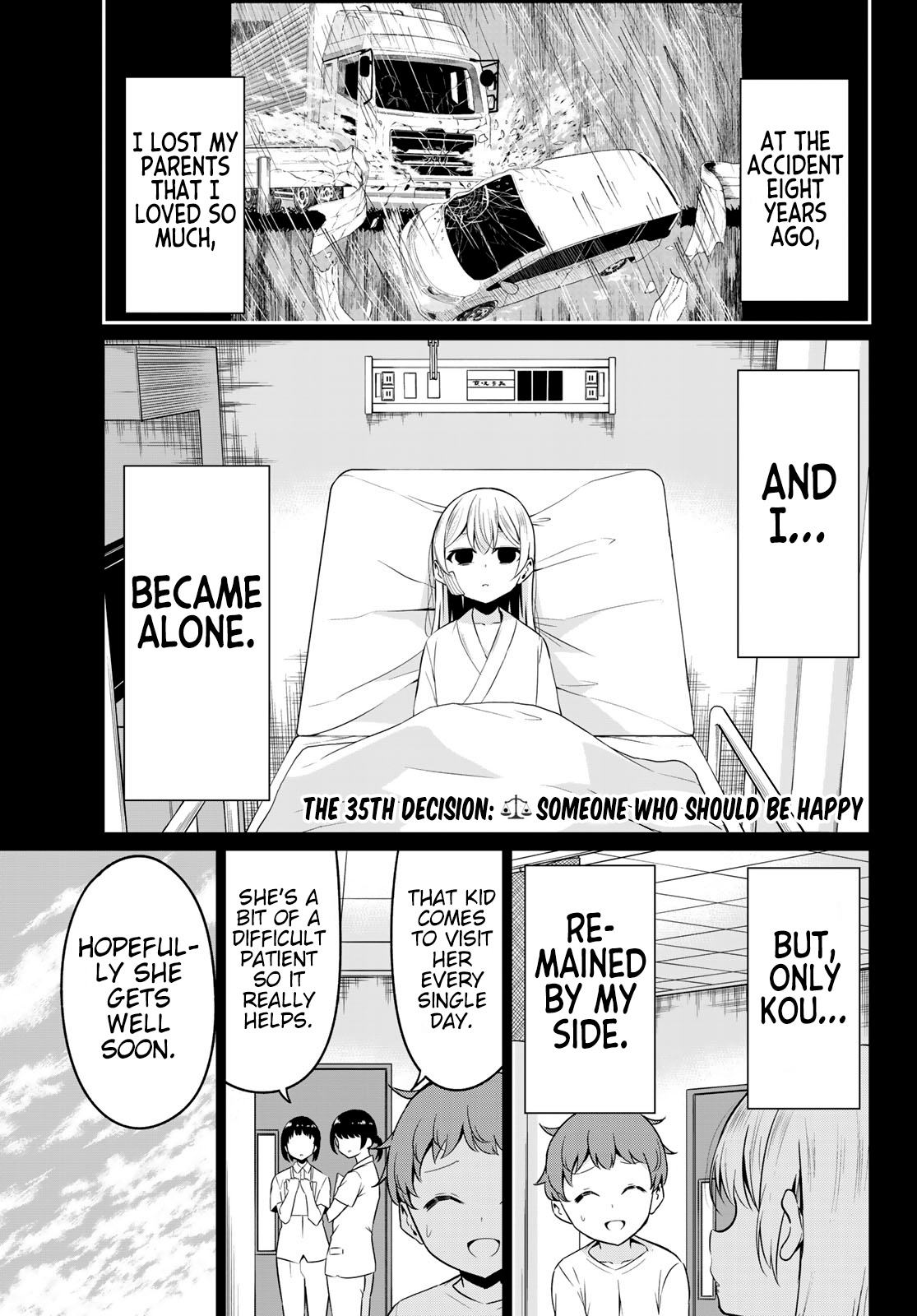 Sekai Ka Kanojo Ka Erabenai Chapter 35 #3