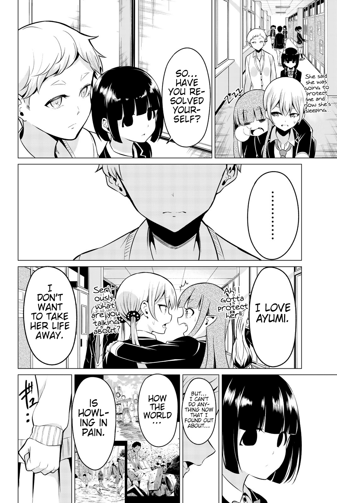 Sekai Ka Kanojo Ka Erabenai Chapter 33 #13