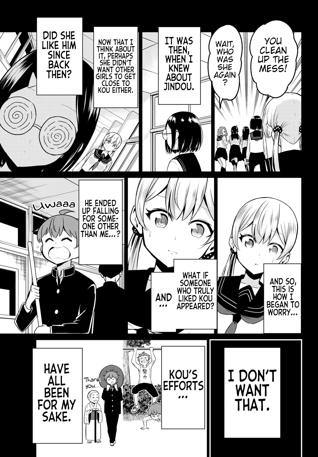 Sekai Ka Kanojo Ka Erabenai Chapter 35 #13