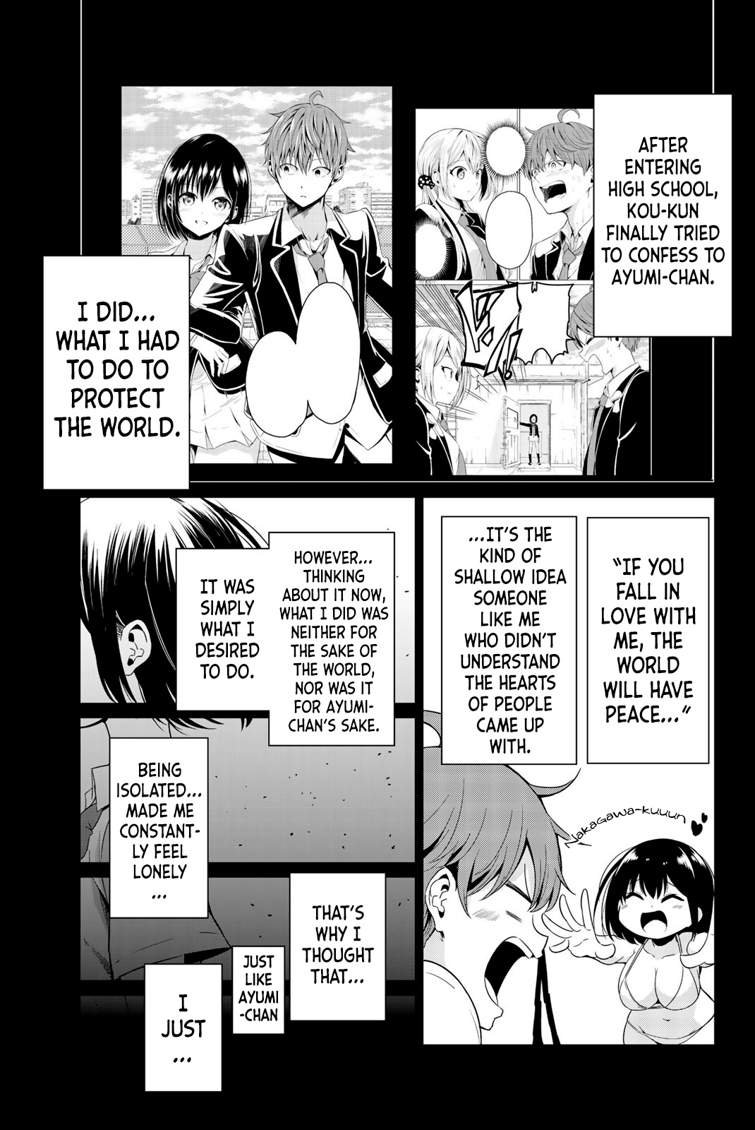 Sekai Ka Kanojo Ka Erabenai Chapter 28 #12