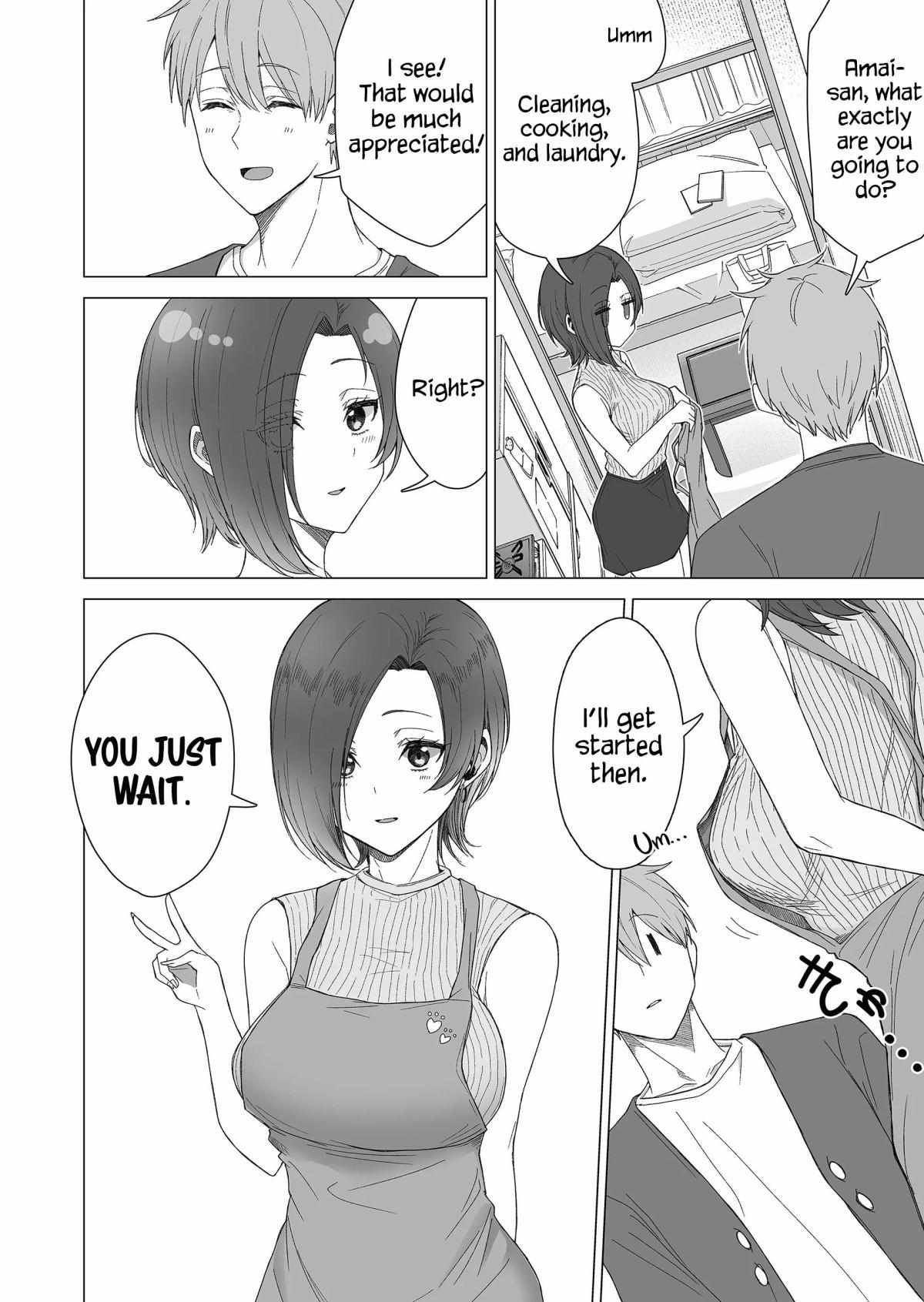 Amai-San Wa Tsumetakute Amai Chapter 15 #3