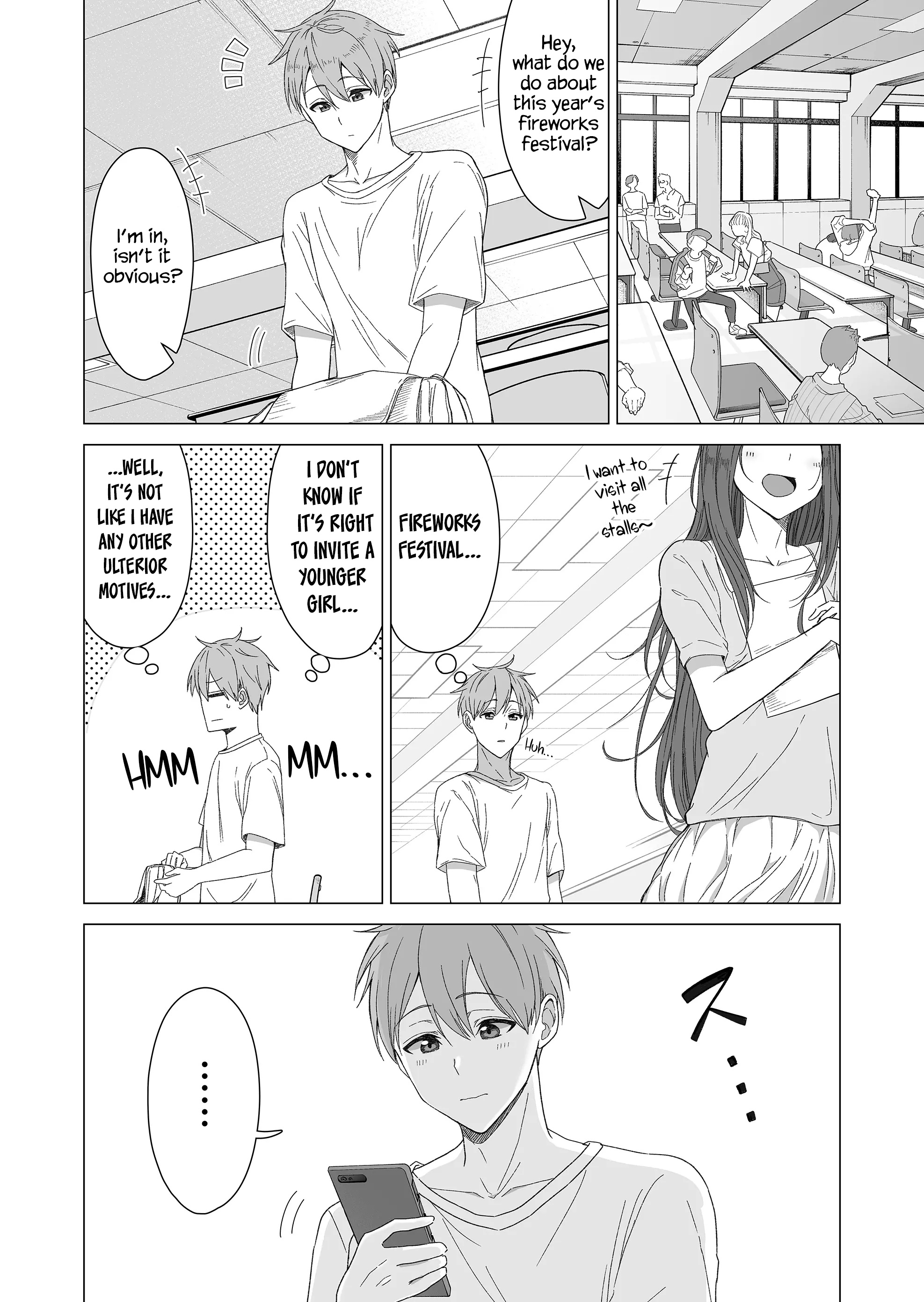 Amai-San Wa Tsumetakute Amai Chapter 8 #4