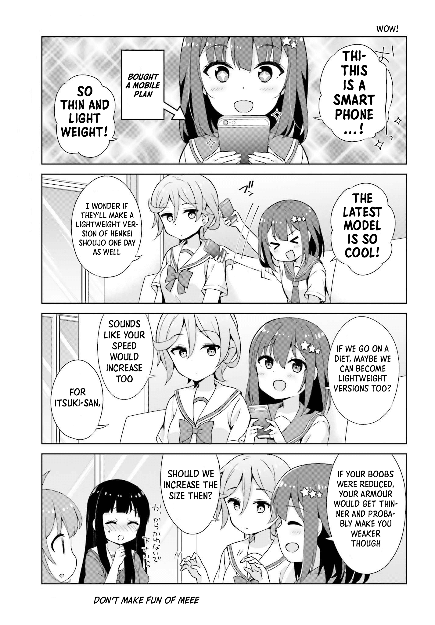 Henkei Shoujo: School☆Days Chapter 4 #5