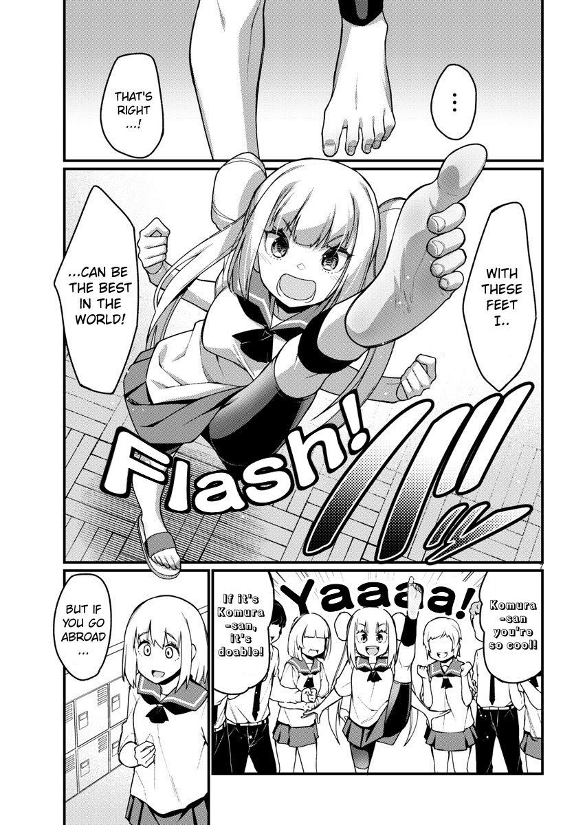 Ashigei Shoujo Komura-San Chapter 55 #8