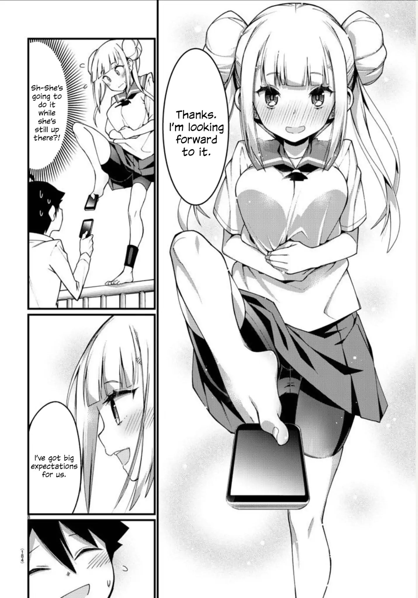 Ashigei Shoujo Komura-San Chapter 3 #8