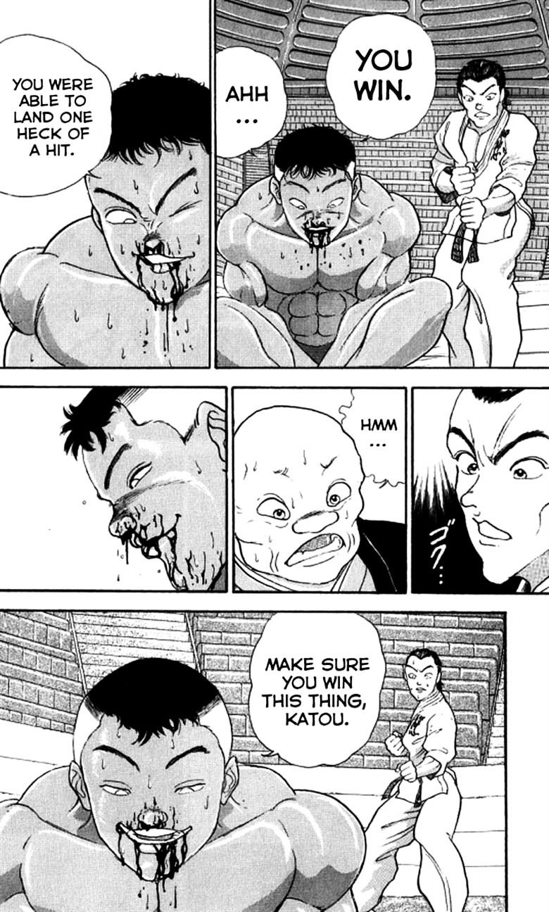 Grappler Baki Chapter 184 #12