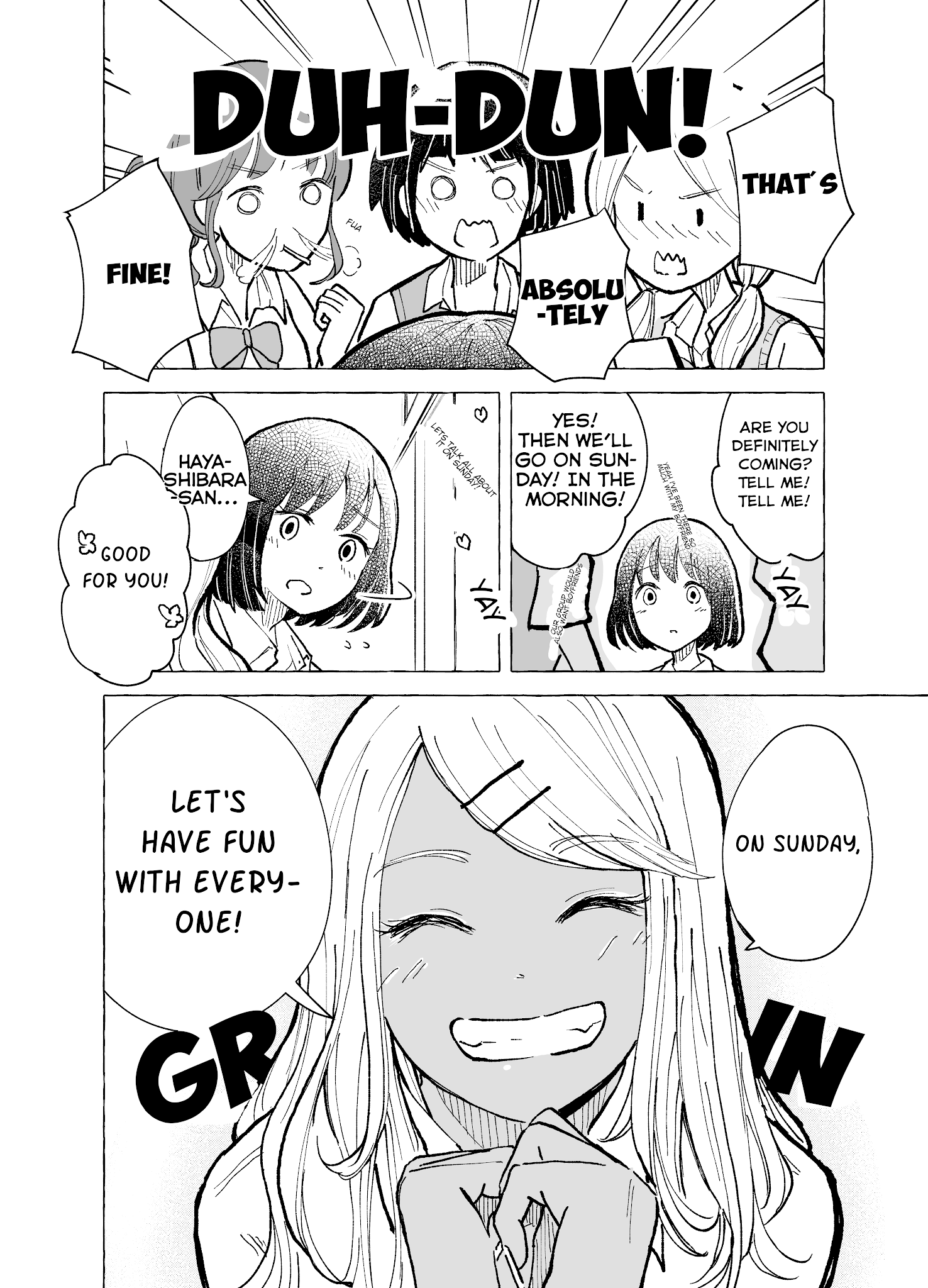A Story About A Lone Girl Who’S Not Good With Gyarus Chapter 10 #6