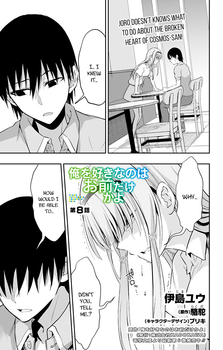 Ore Wo Suki Nano Wa Omae Dake Ka Yo Chapter 8 #3