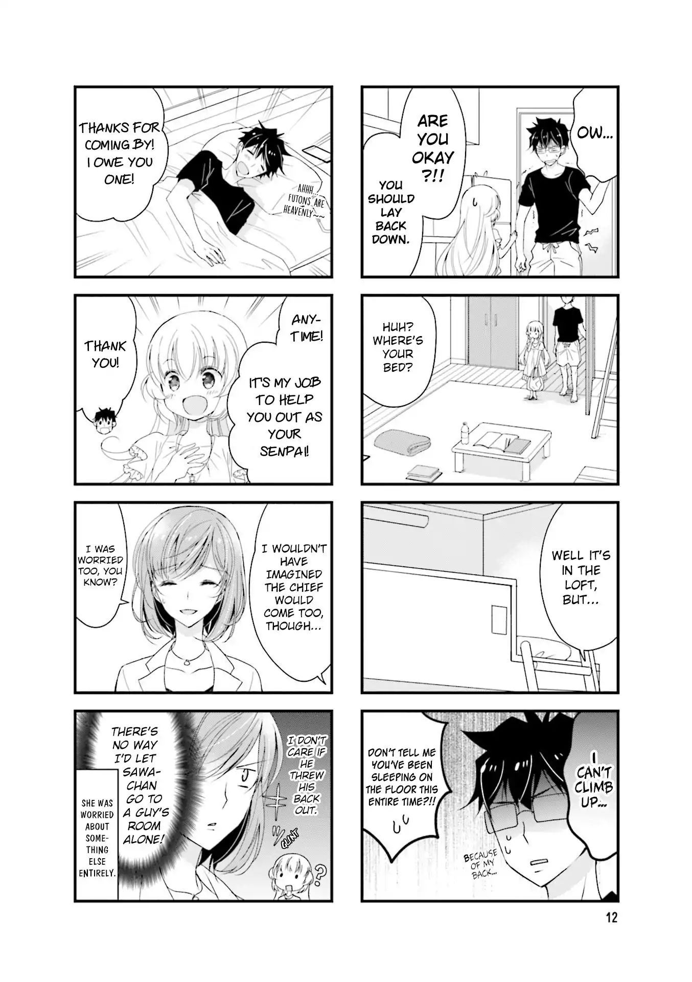 My Short Senpai Is Way Too Cute Chapter 17 #3