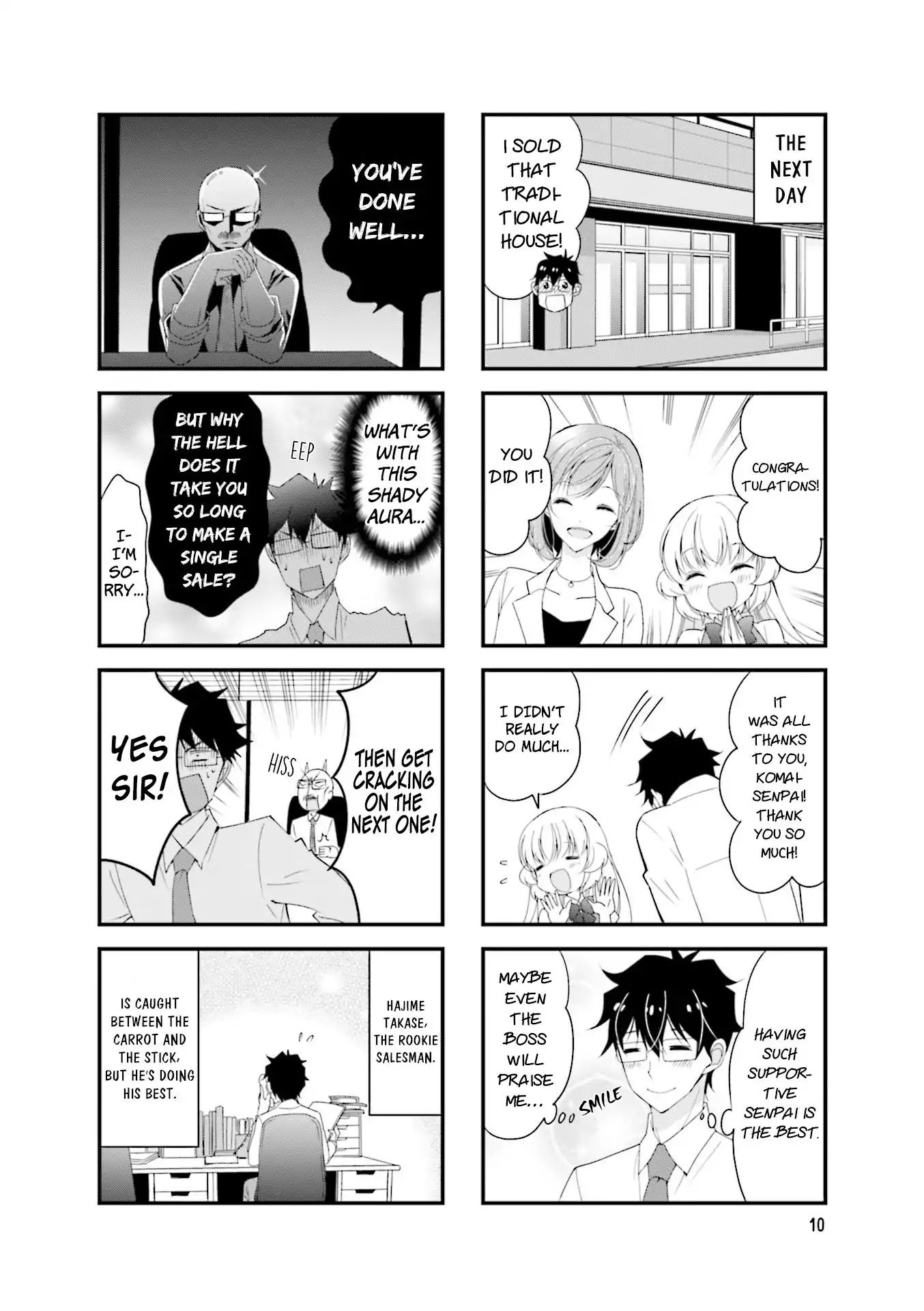 My Short Senpai Is Way Too Cute Chapter 16 #9