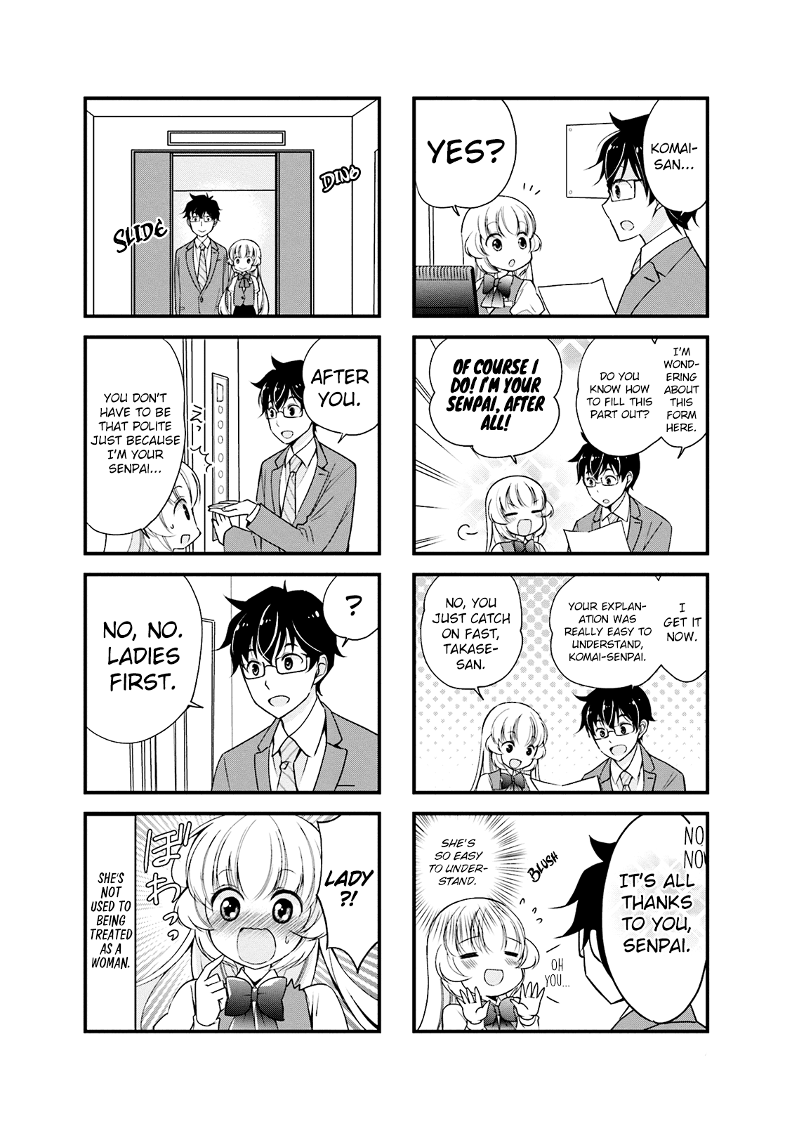 My Short Senpai Is Way Too Cute Chapter 6 #5