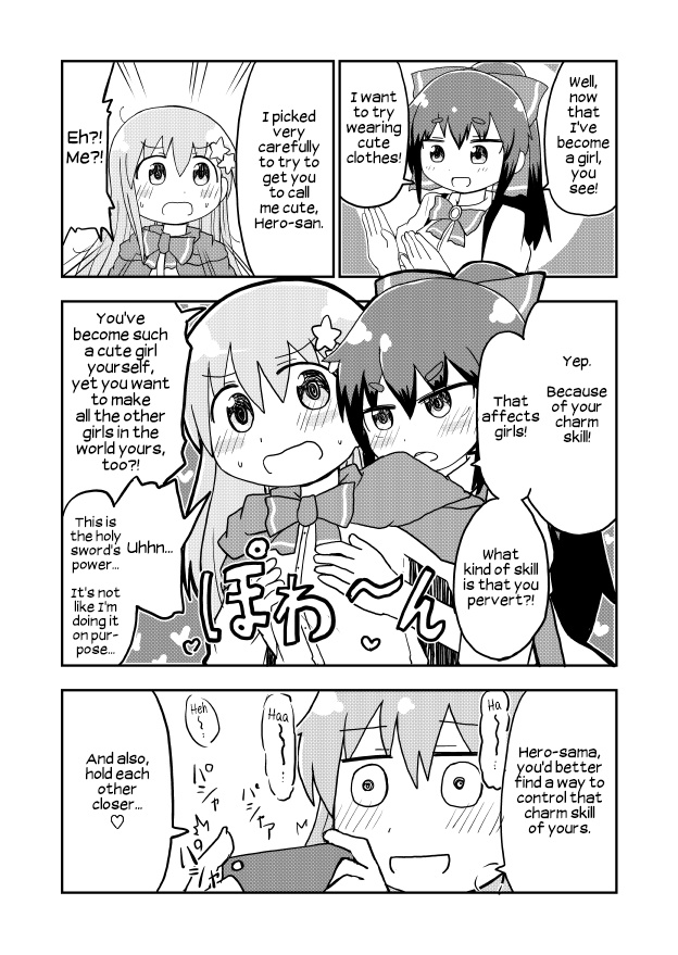 A Manga About A Hero Who Pulled Out The Holy Sword And Became A Girl Chapter 6 #2