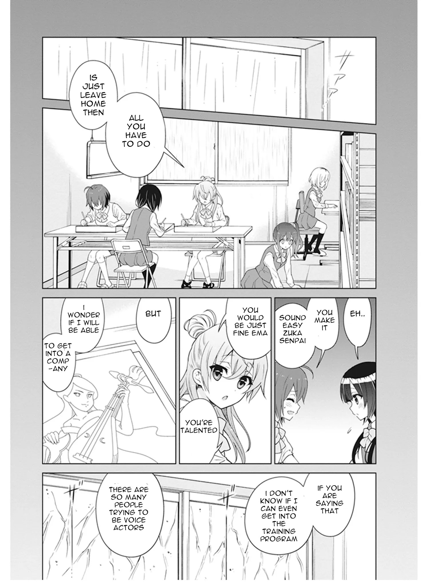 Shirobako - Ueyama Koukou Animation Doukoukai Chapter 4 #17