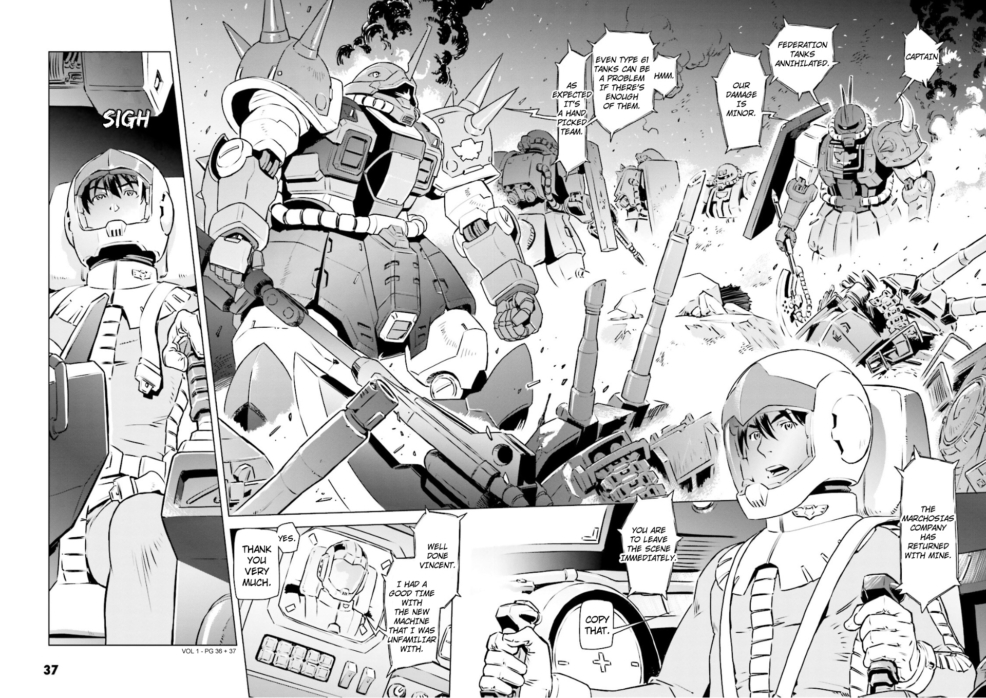 Mobile Suit Gundam Side Story - Missing Link Chapter 1 #26