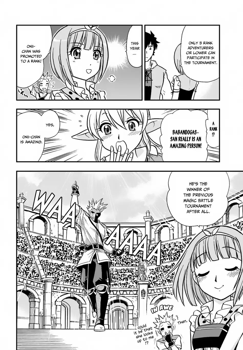 Mahou? Sonna Koto Yori Kinniku Da! Chapter 9 #19