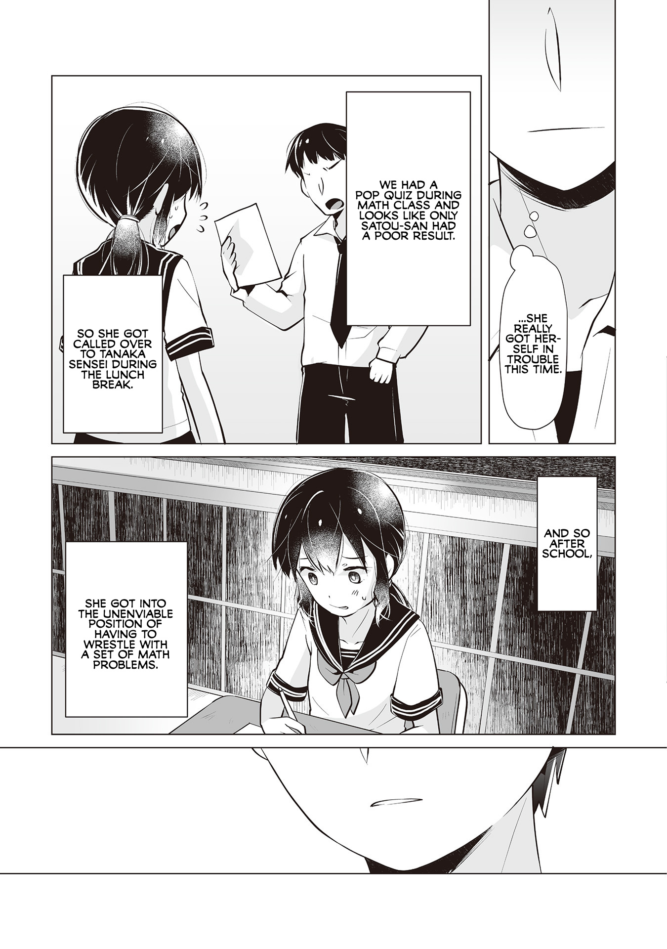 Satou-San Who Sits Next To Me Chapter 20 #3