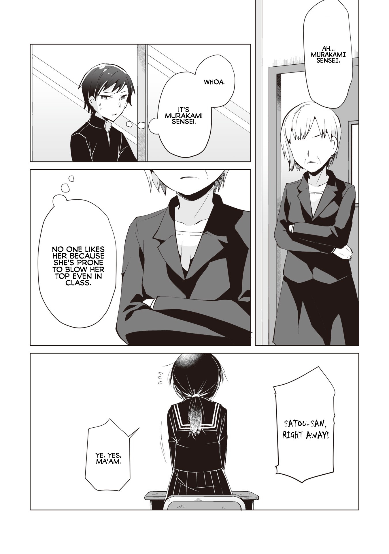 Satou-San Who Sits Next To Me Chapter 5 #12