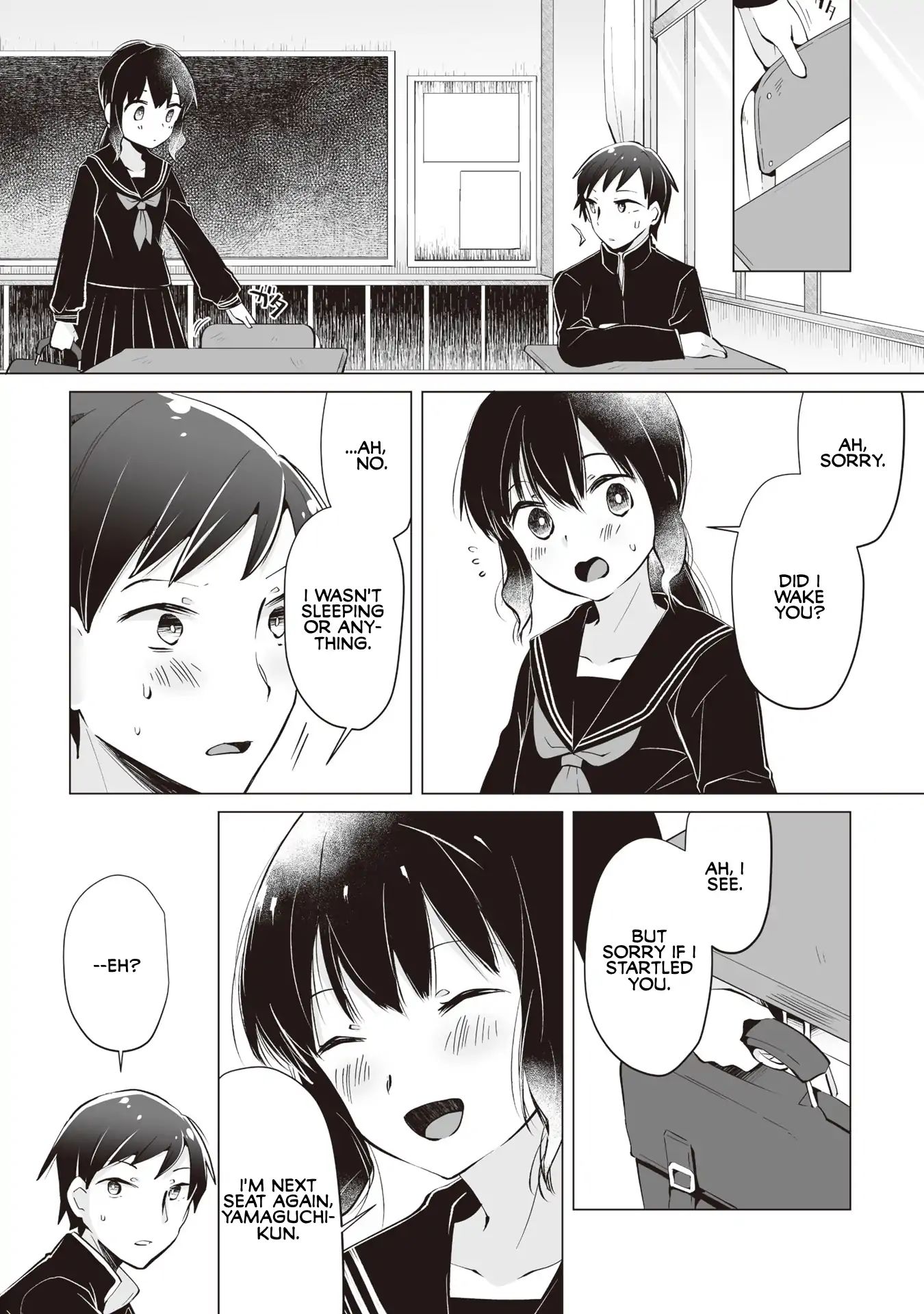 Satou-San Who Sits Next To Me Chapter 4 #6