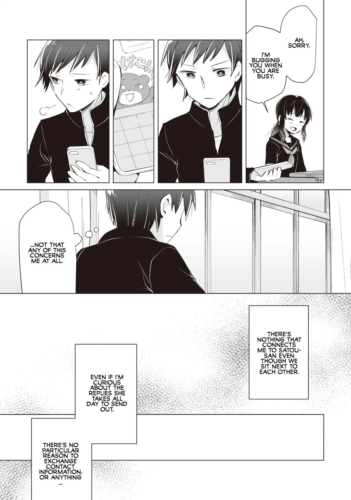 Satou-San Who Sits Next To Me Chapter 2 #8