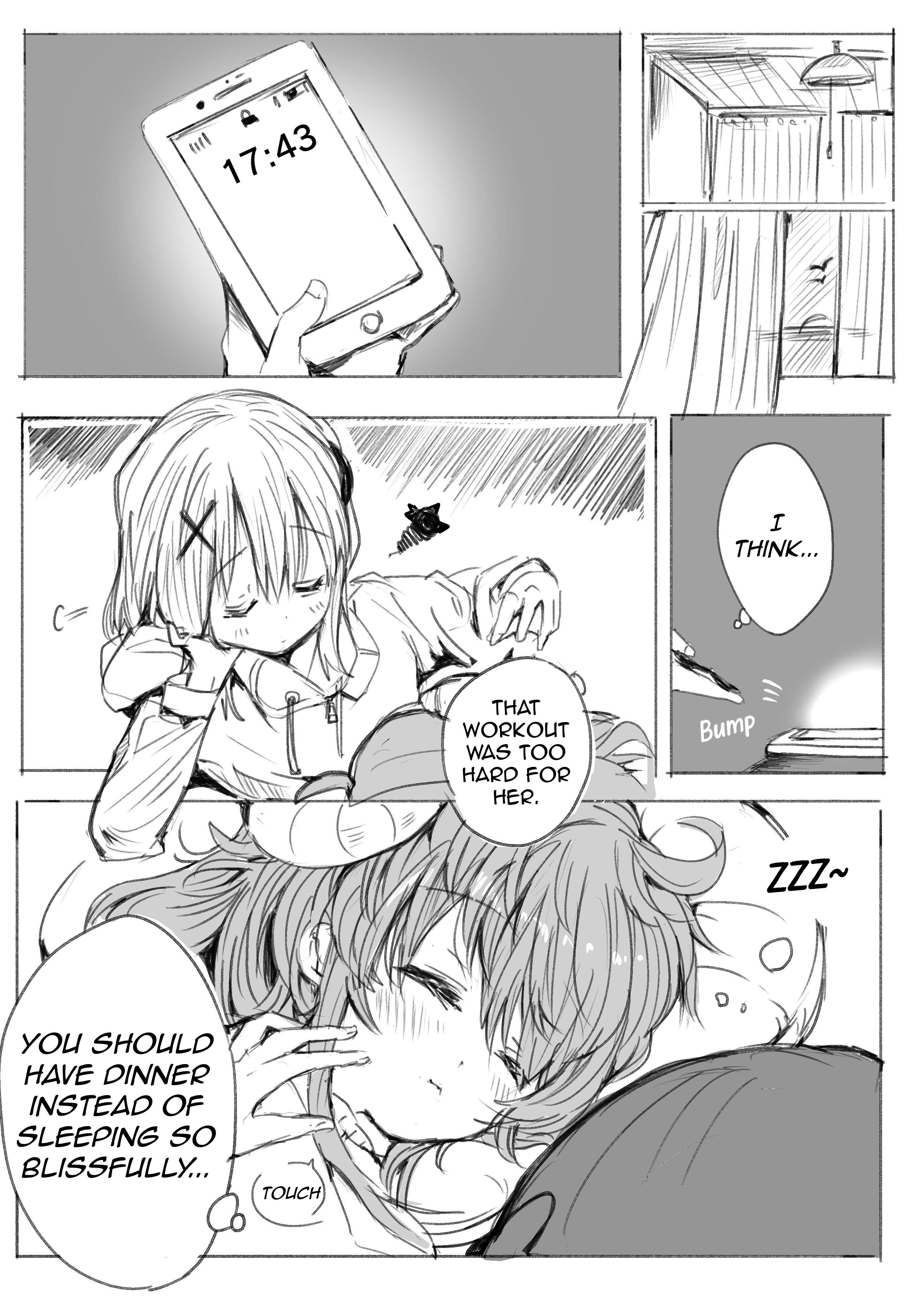 Tamuhei's Machikado Mazoku Twitter Manga (Doujin) Chapter 4 #1