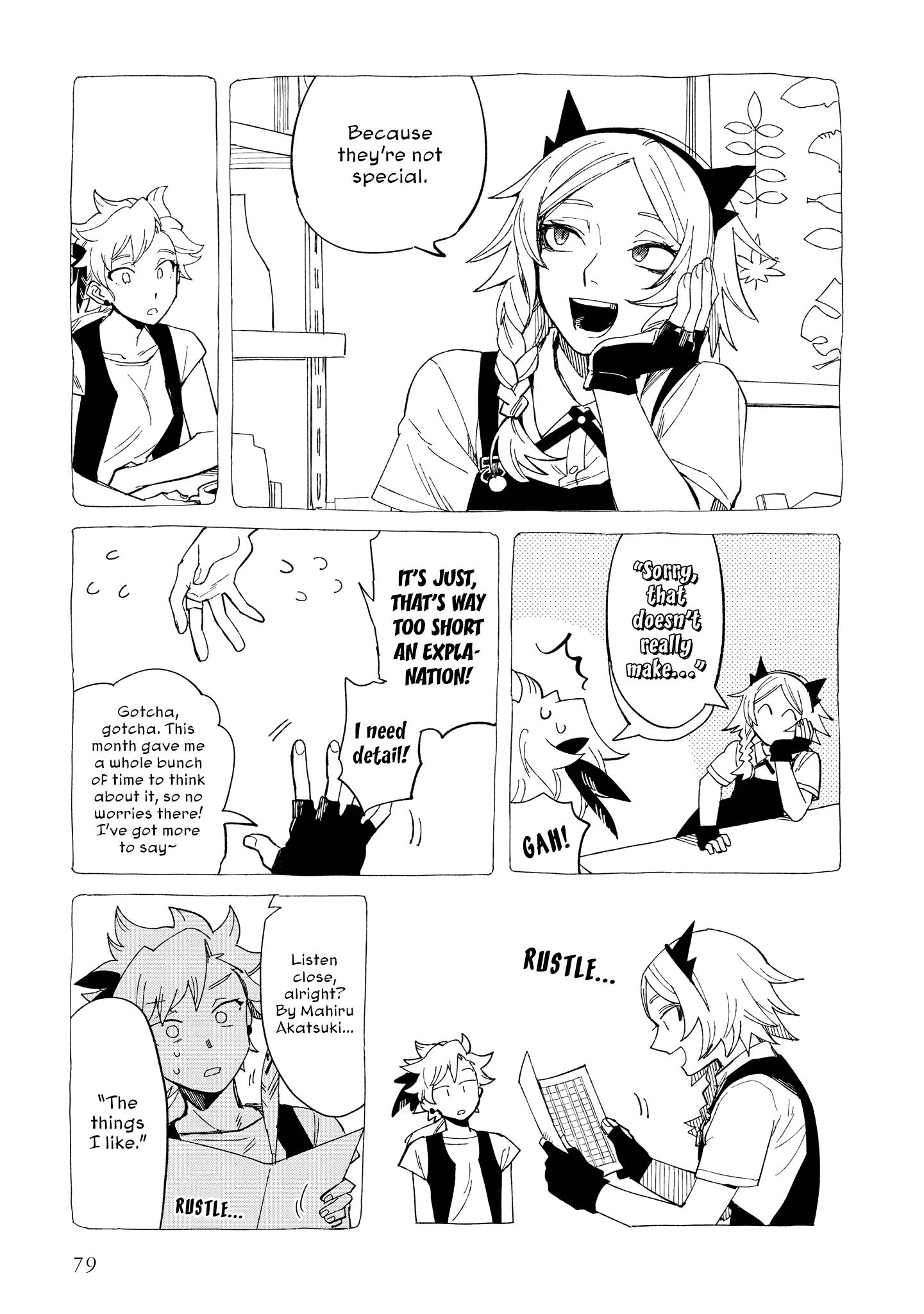 Shinozaki Kun No Mente Jijou Chapter 28 #16