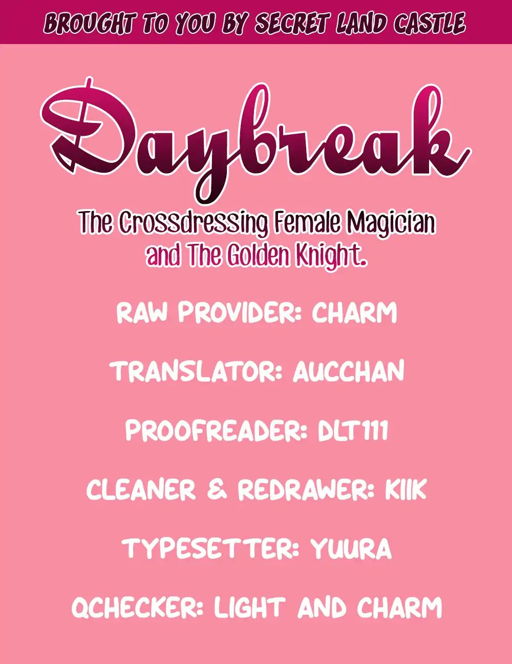 Daybreak: The Crossdressing Female Magician And The Golden Knight Chapter 1 #36
