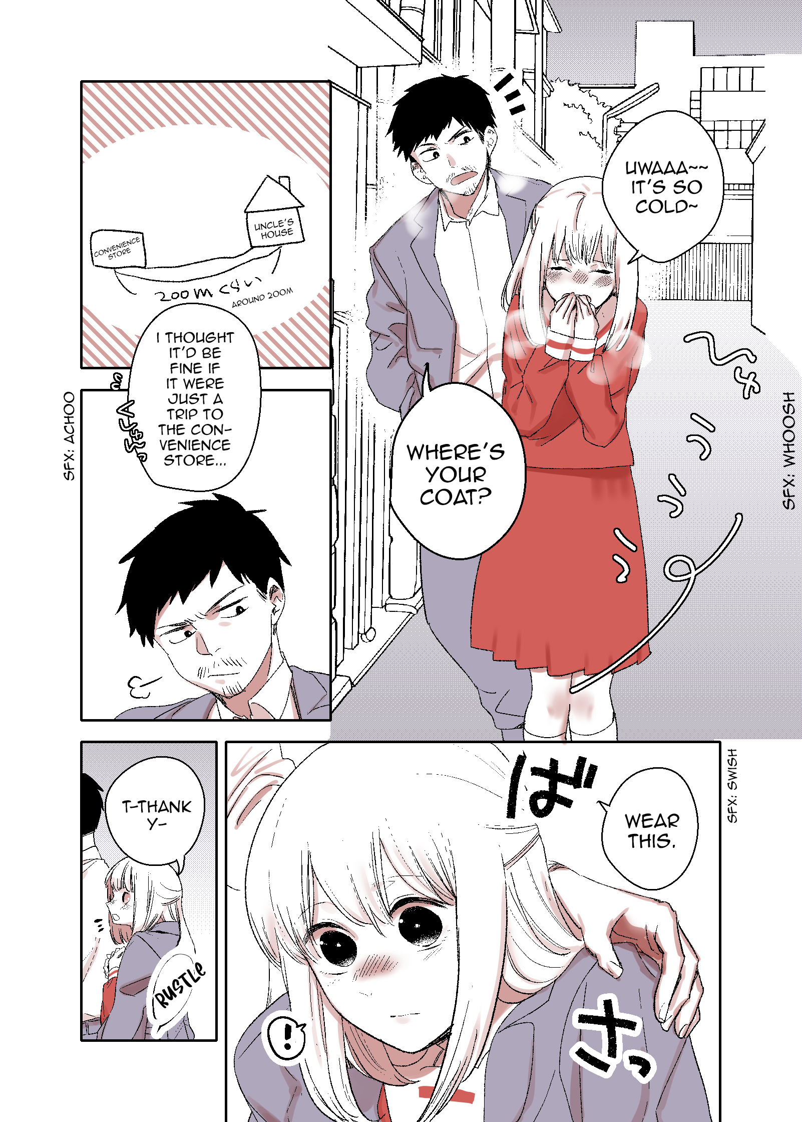 A Manga Where An Old Man Teaches Bad Things To A ●-School Girl Chapter 7 #1