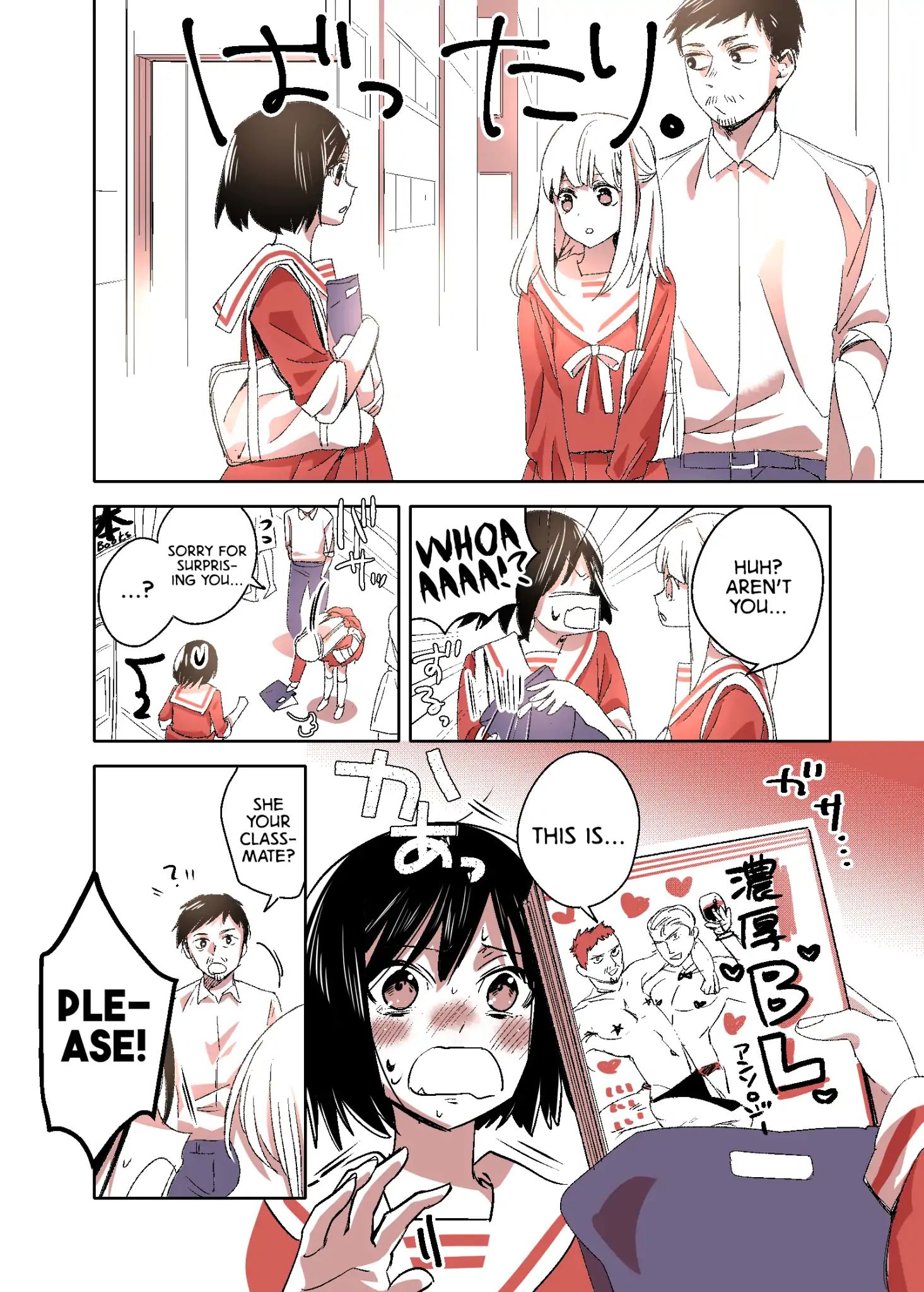 A Manga Where An Old Man Teaches Bad Things To A ●-School Girl Chapter 5.5 #2