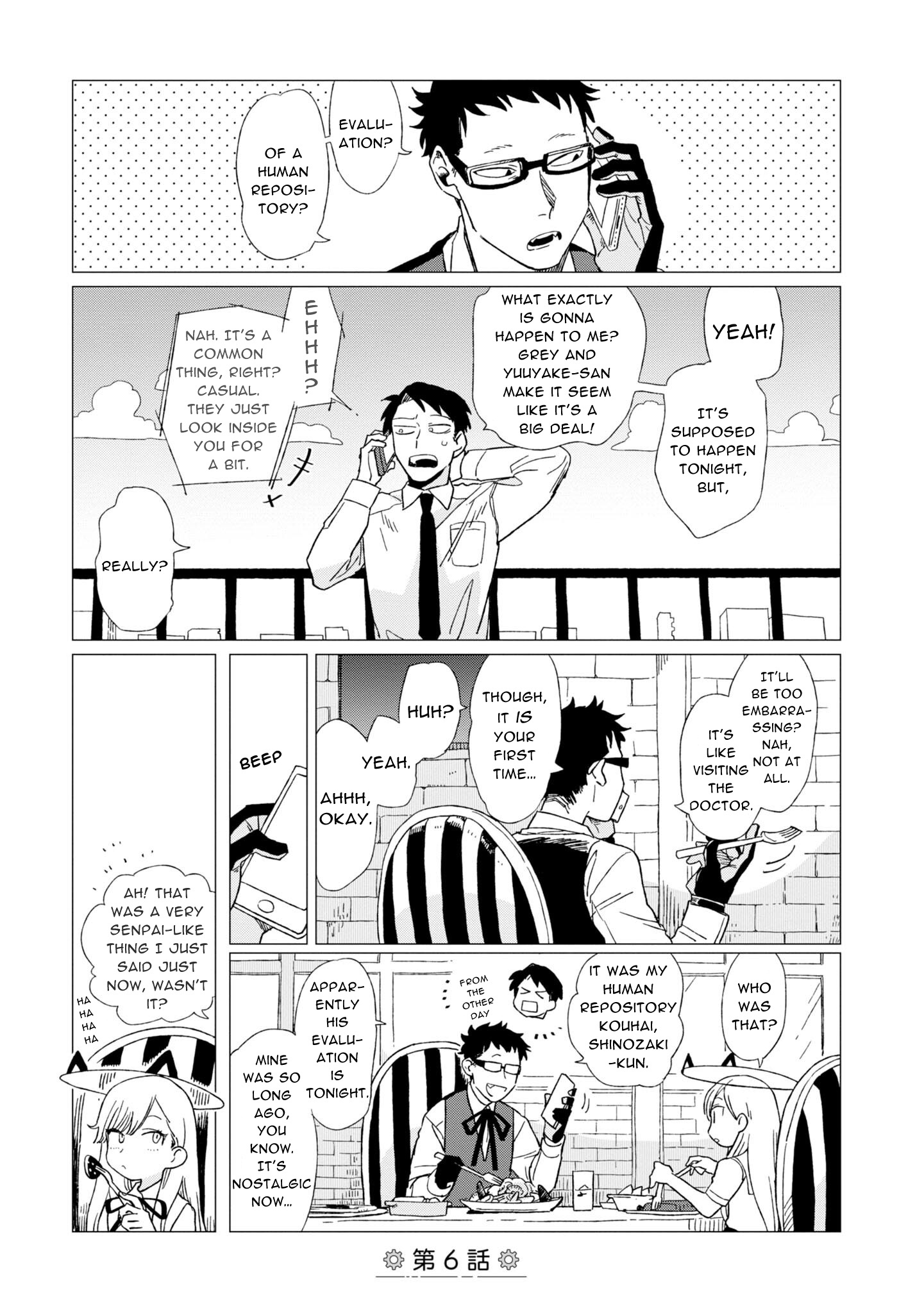 Shinozaki Kun No Mente Jijou Chapter 6 #1