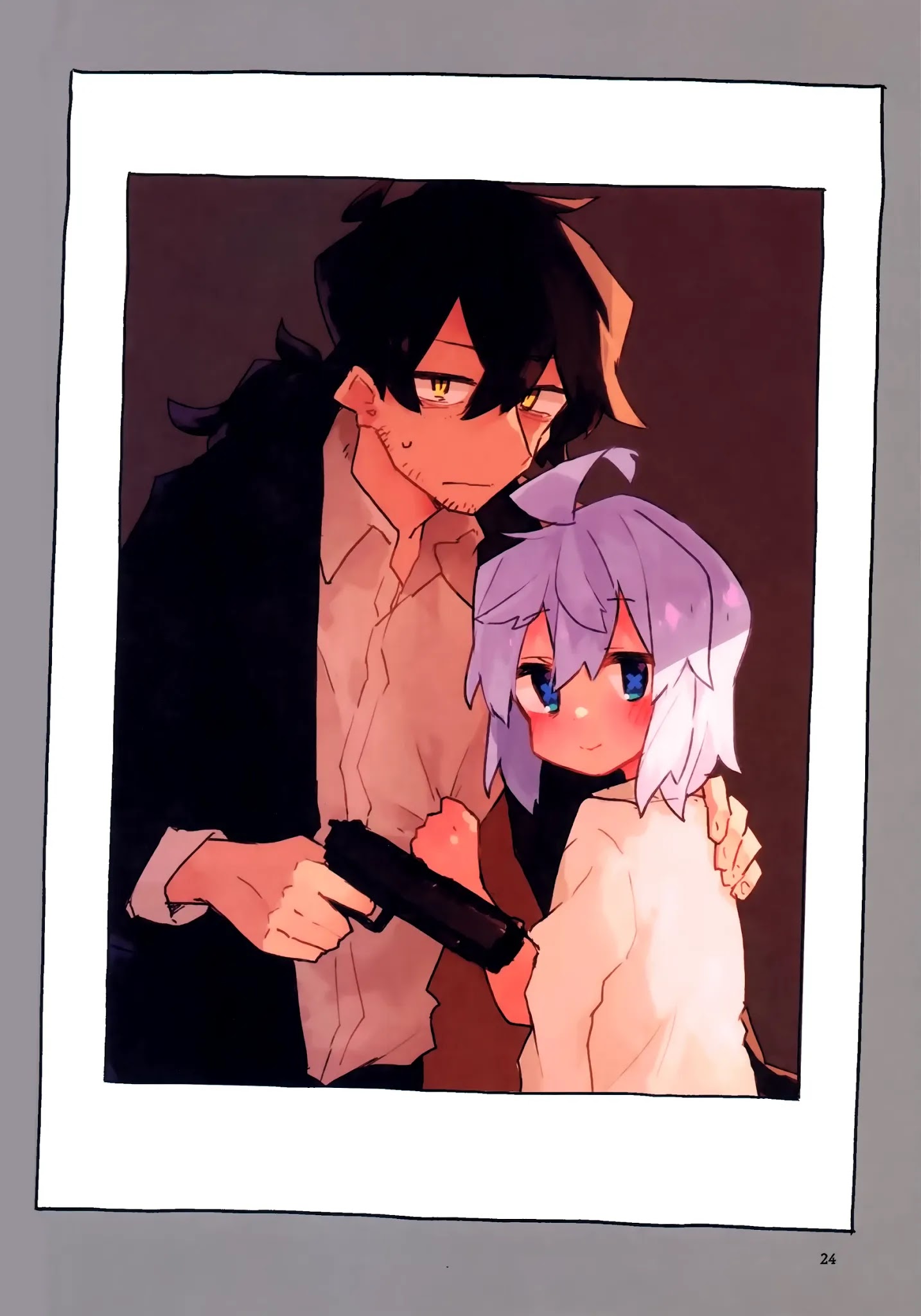 The Terrifying Hitman And The Little Girl He Took In (Fan Colored) Chapter 10.6 #4