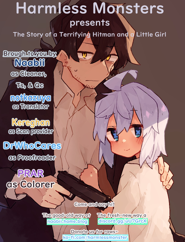 The Terrifying Hitman And The Little Girl He Took In (Fan Colored) Chapter 3.5 #3