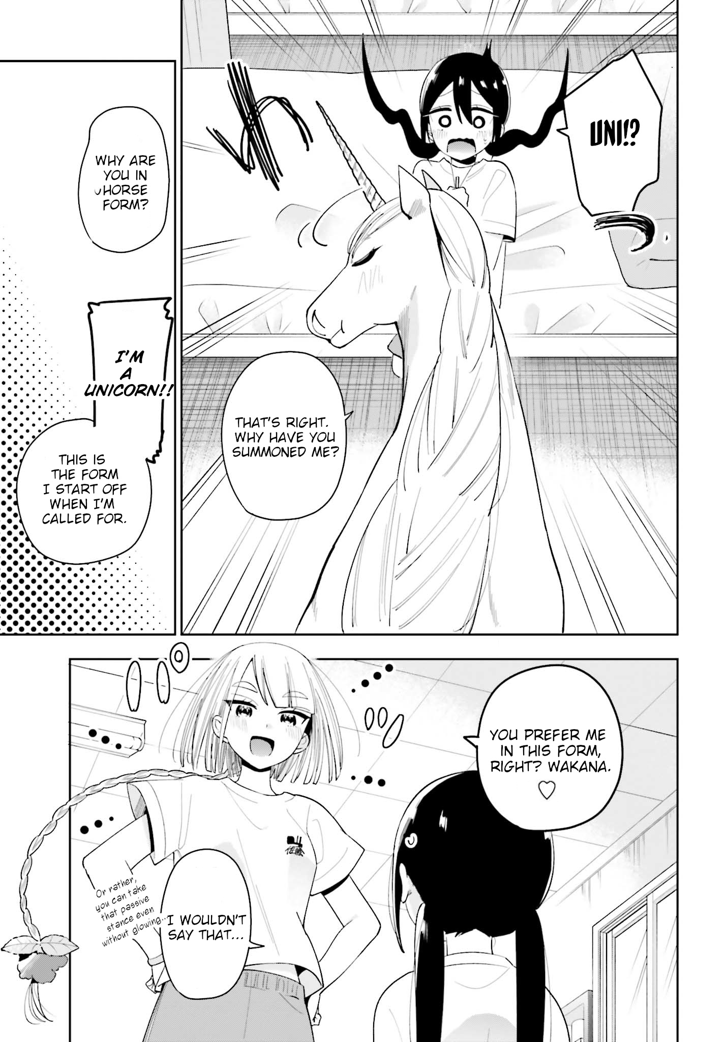 Unicorn To Sabishi-Gari Ya Shoujo Chapter 3.2 #8