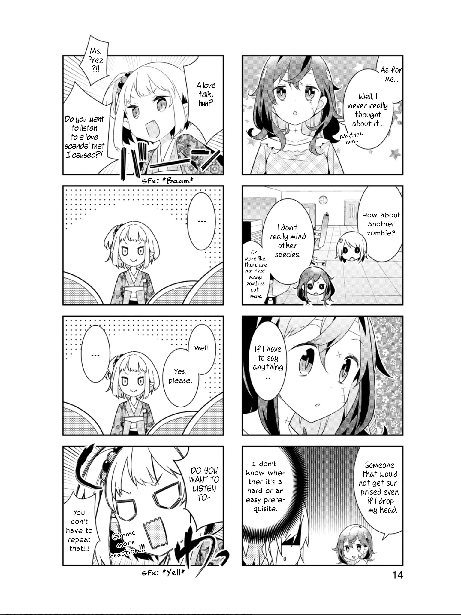 Adashino-San Wa Sude Ni Shinderu Chapter 14 #7