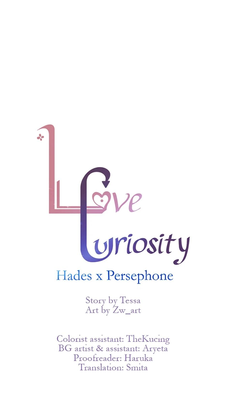 Love Curiosity: Hades X Persephone Chapter 9 #1