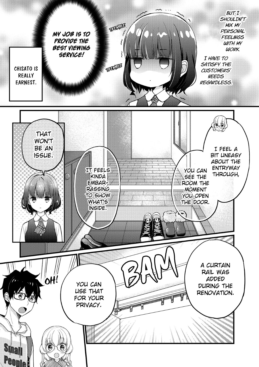 Chicchai Kanojo Senpai Ga Kawaisugiru. Chapter 5 #3