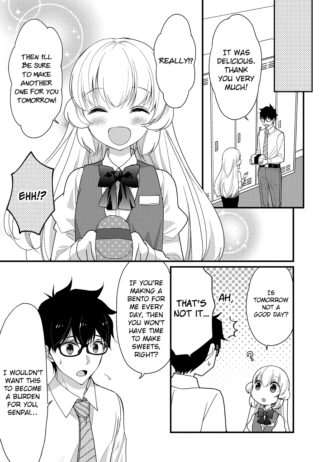 Chicchai Kanojo Senpai Ga Kawaisugiru. Chapter 1 #9