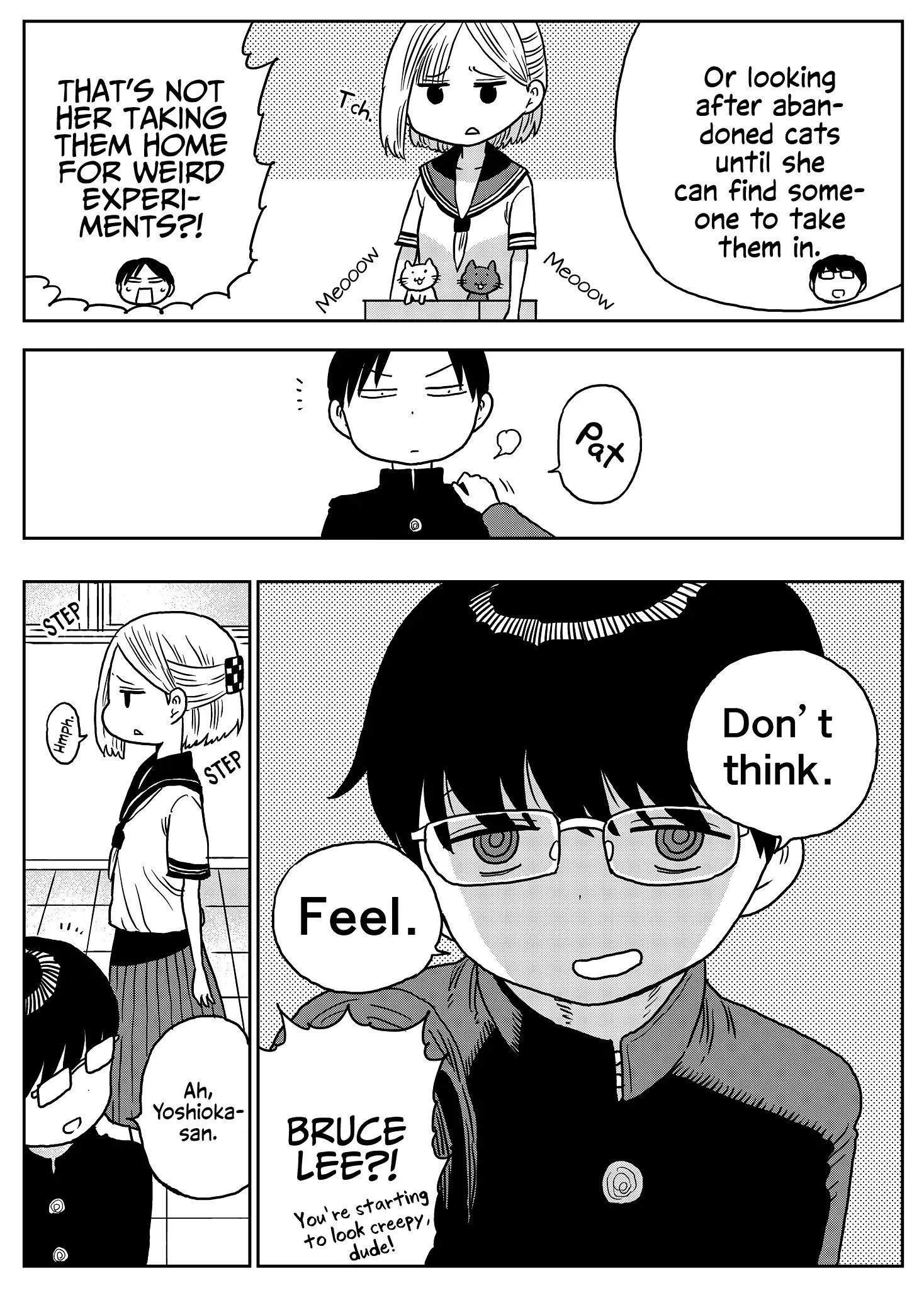 Yoshioka-San Is In A Bad Mood Chapter 4 #2