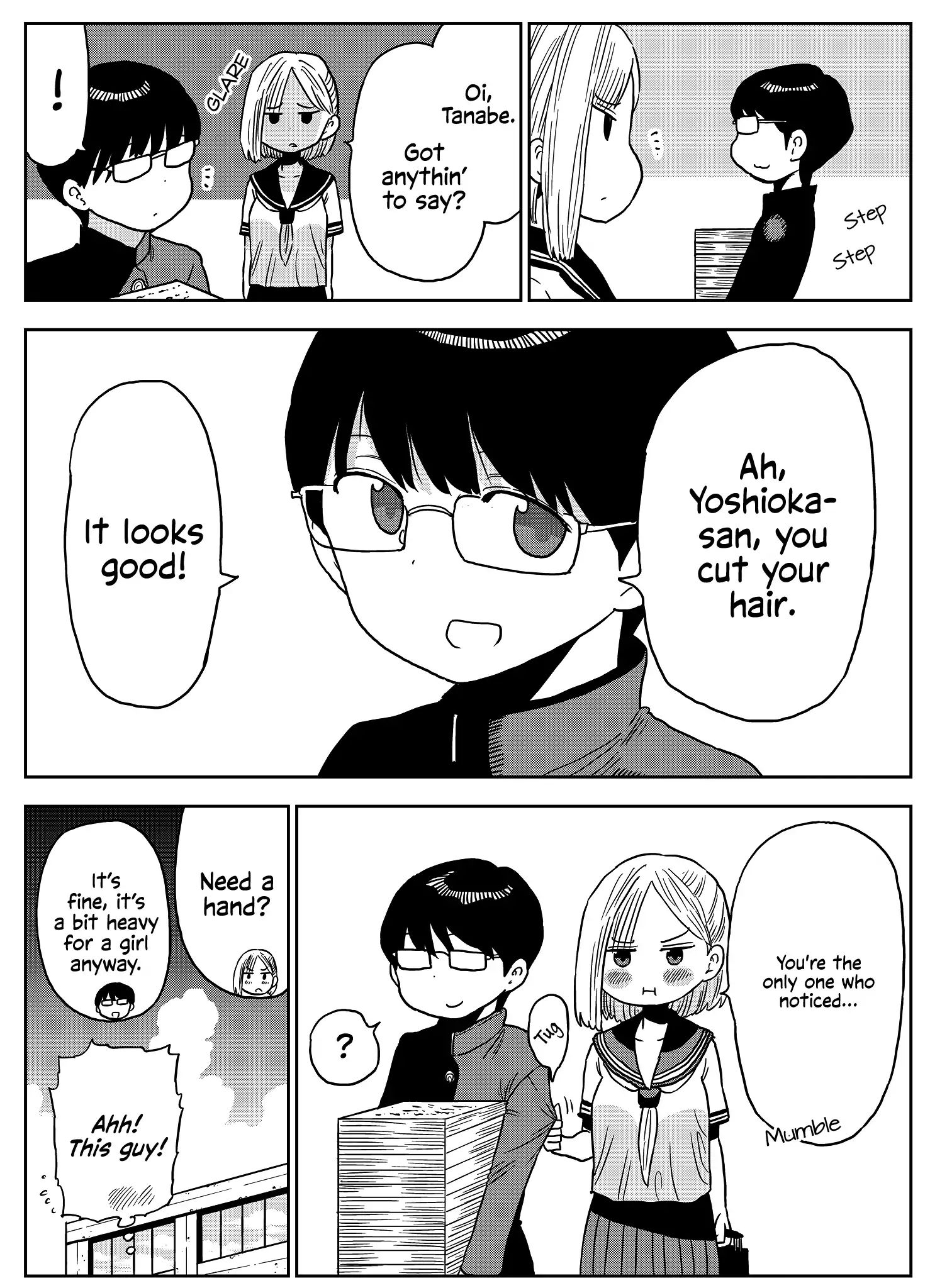 Yoshioka-San Is In A Bad Mood Chapter 1 #2