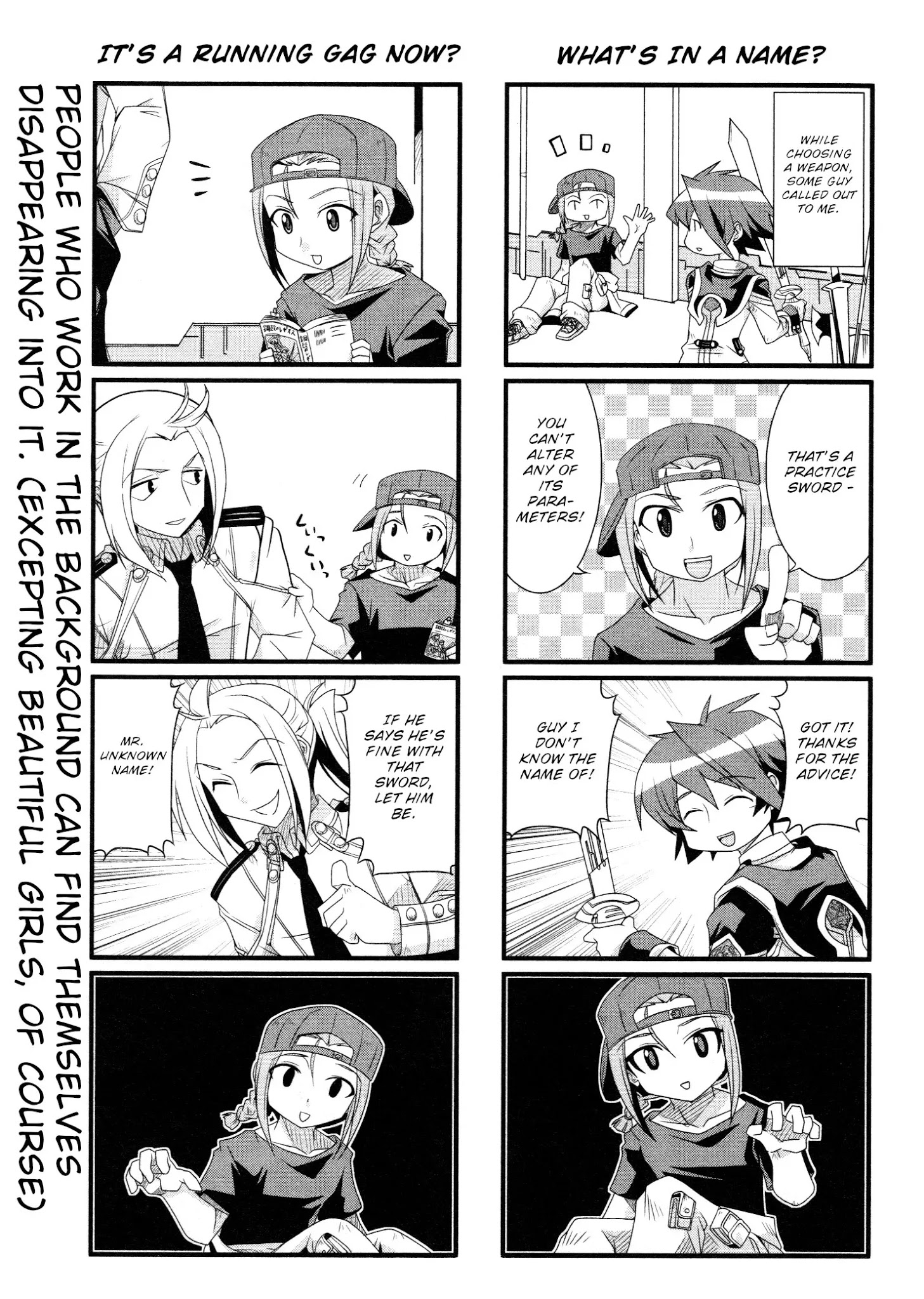 Chrome Shelled Regios Felli's Poem: A Four Frame Comic Strip Chapter 1 #5