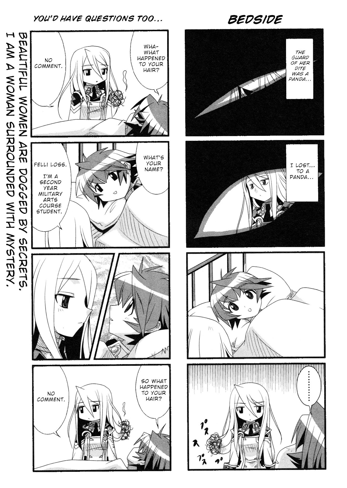 Chrome Shelled Regios Felli's Poem: A Four Frame Comic Strip Chapter 1 #7