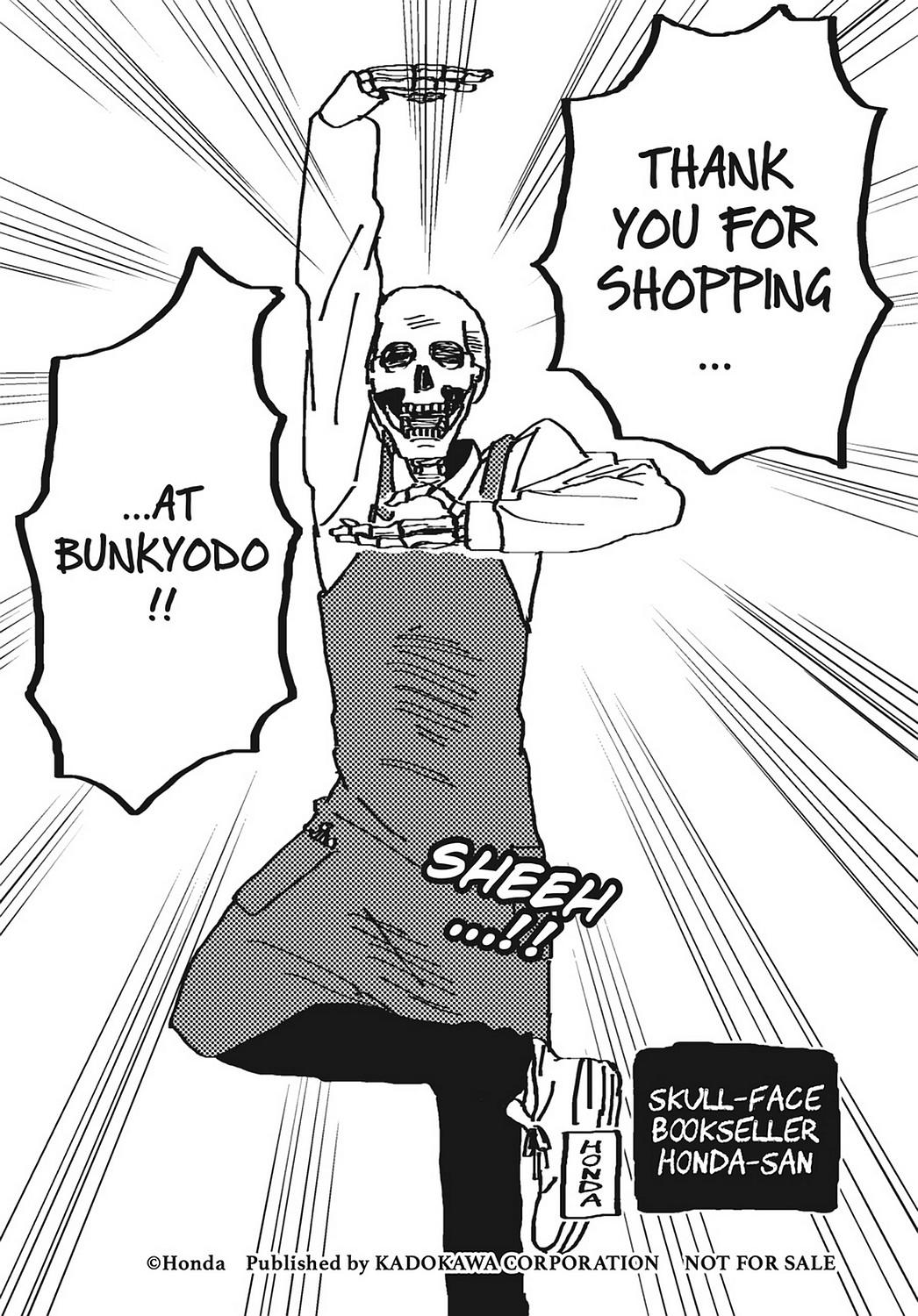 Skull-Face Bookseller Honda-San Chapter 24.5 #17