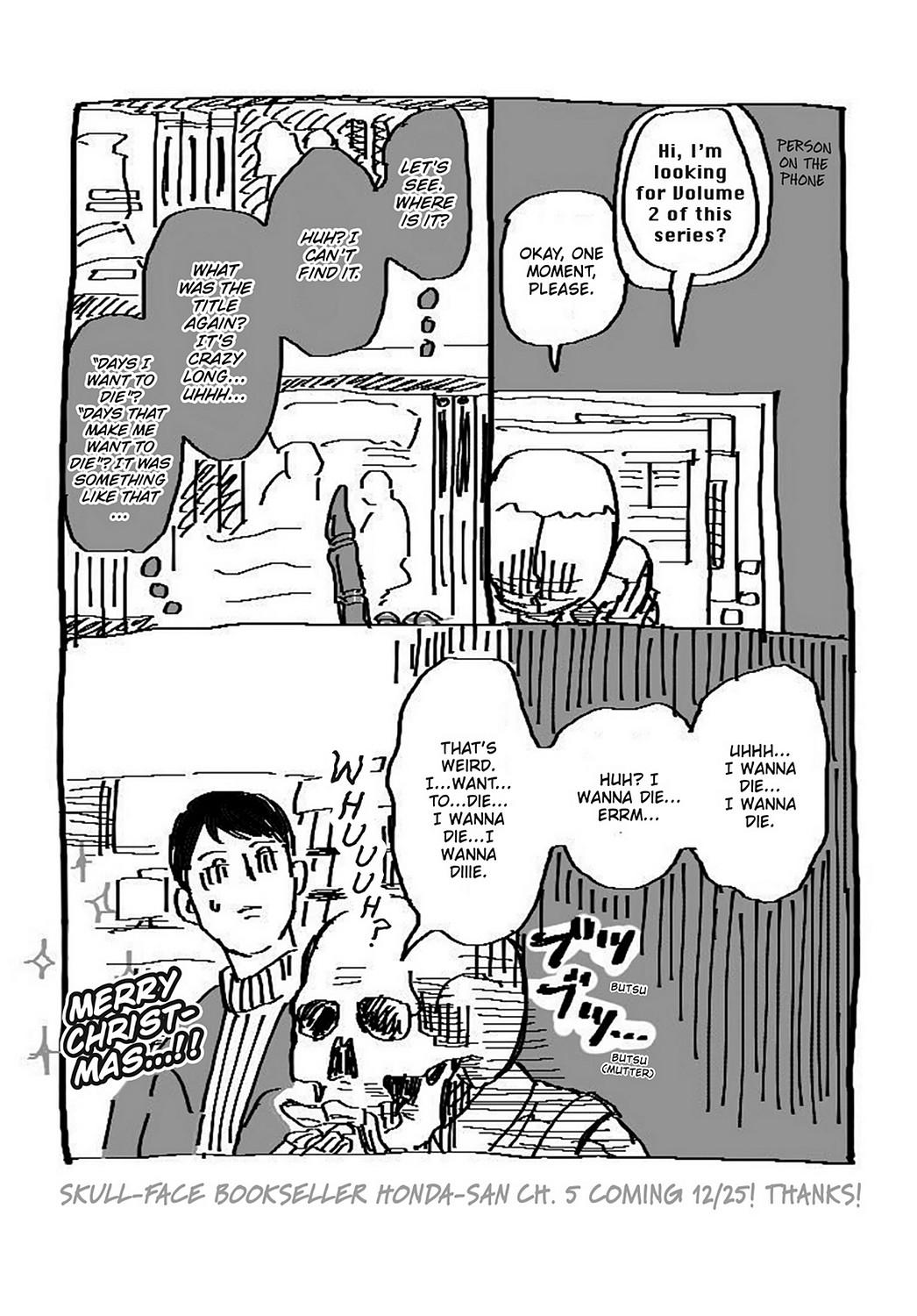 Skull-Face Bookseller Honda-San Chapter 24.5 #65