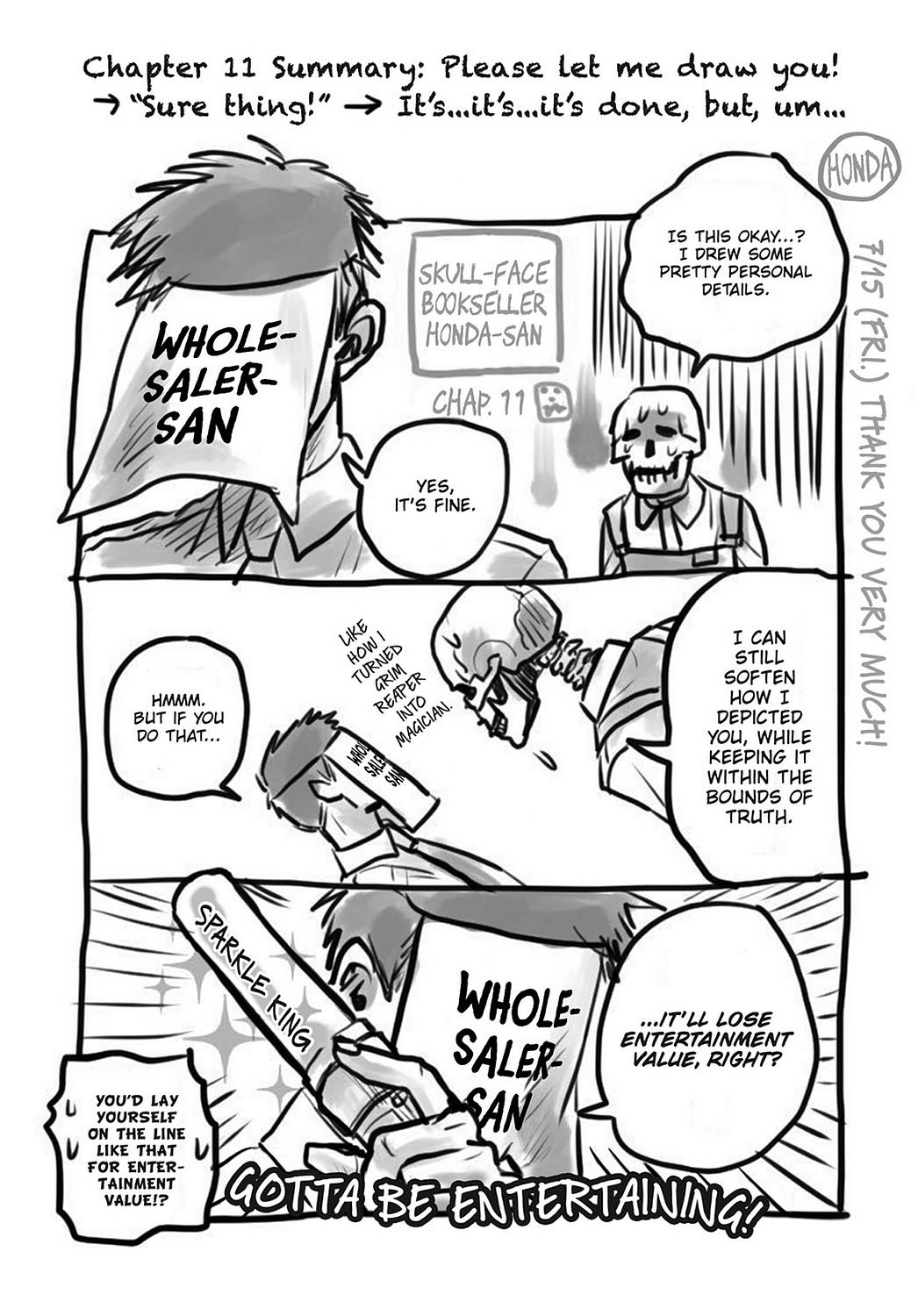 Skull-Face Bookseller Honda-San Chapter 24.5 #66