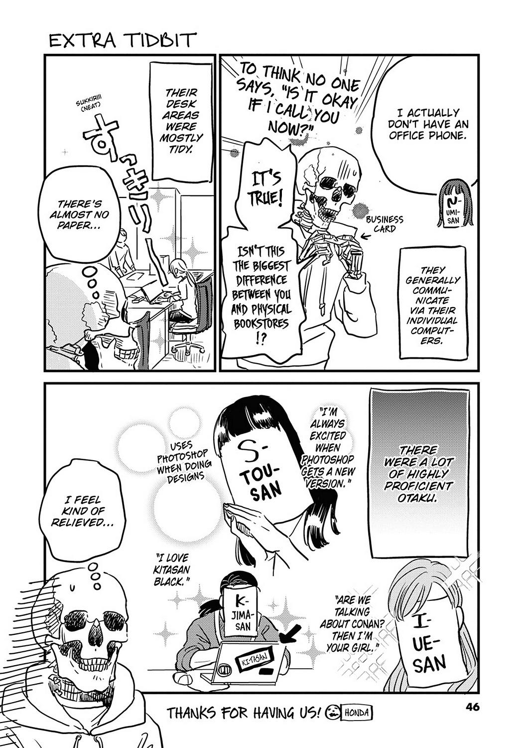 Skull-Face Bookseller Honda-San Chapter 22 #24