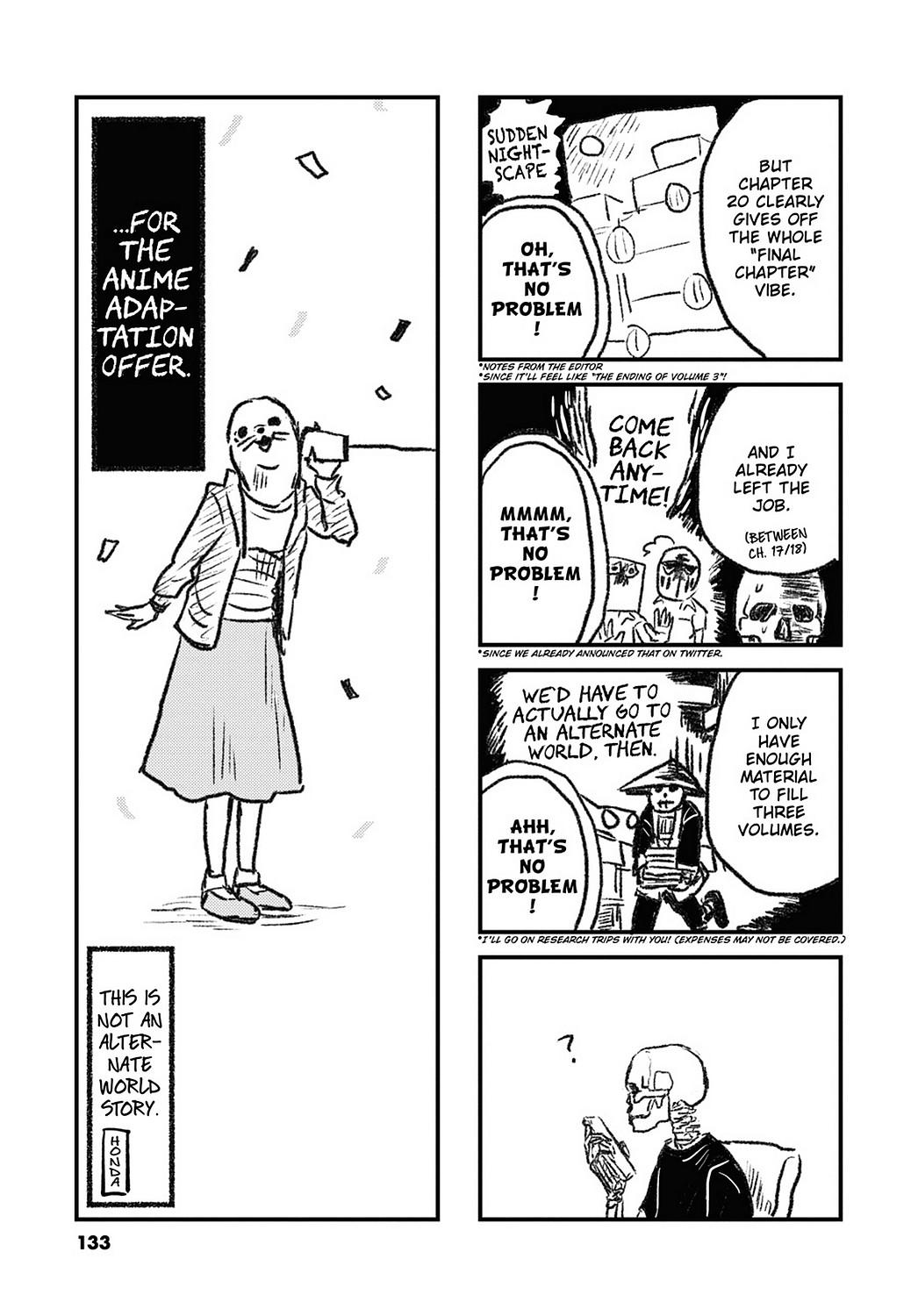 Skull-Face Bookseller Honda-San Chapter 20.5 #23