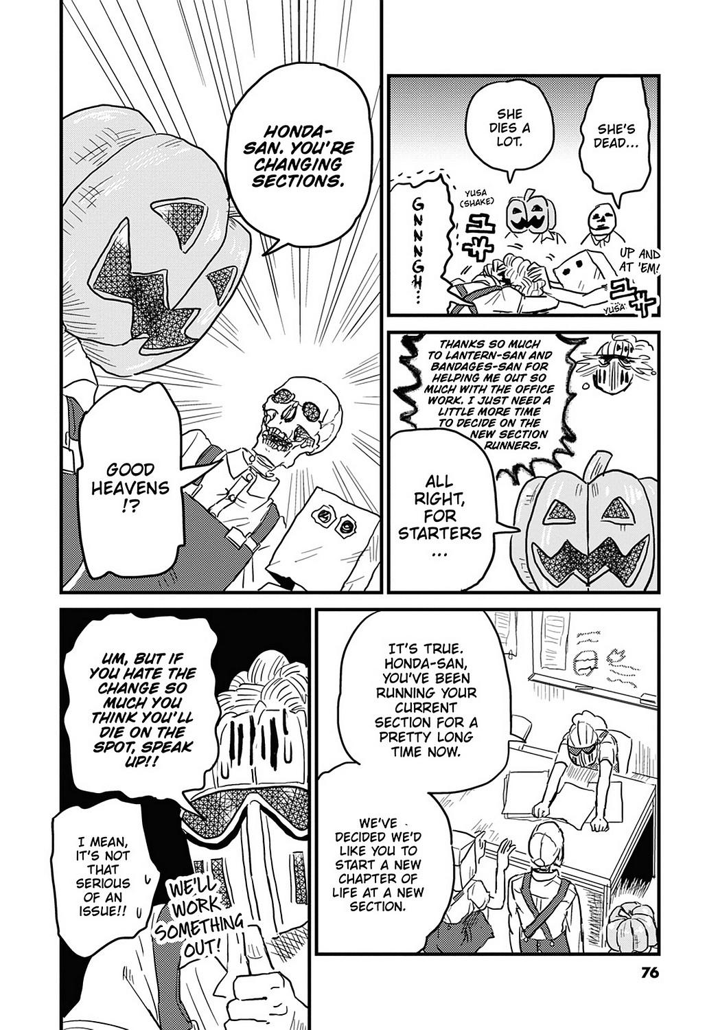 Skull-Face Bookseller Honda-San Chapter 19 #4