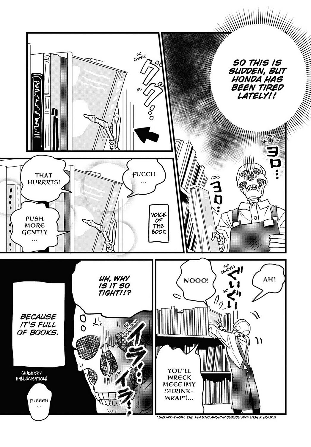 Skull-Face Bookseller Honda-San Chapter 16 #3