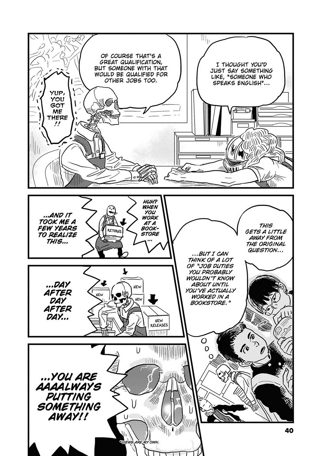 Skull-Face Bookseller Honda-San Chapter 17 #4